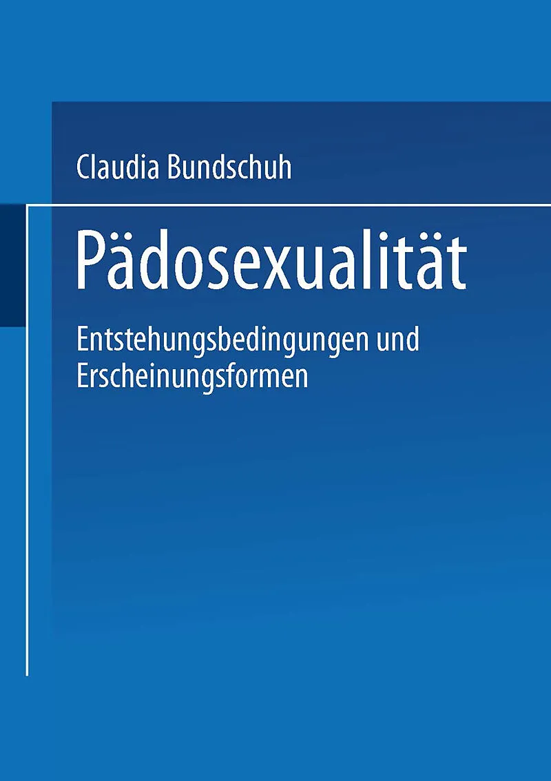 Pädosexualität