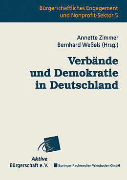 Kartonierter Einband Verbände und Demokratie in Deutschland von 