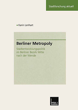 Kartonierter Einband Berliner Metropoly von Karin Lenhart