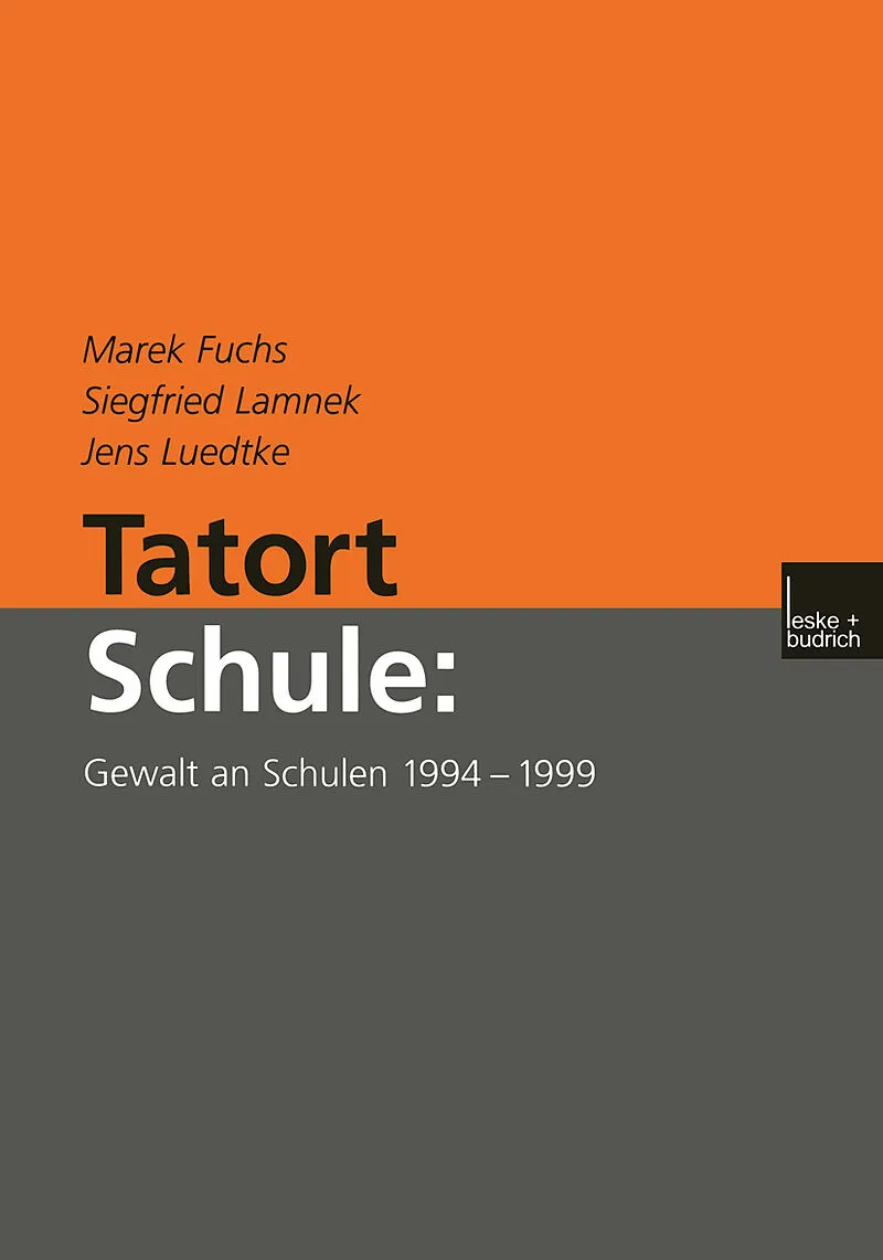 Tatort Schule: Gewalt an Schulen 19941999