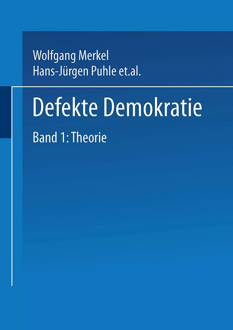 Defekte Demokratie