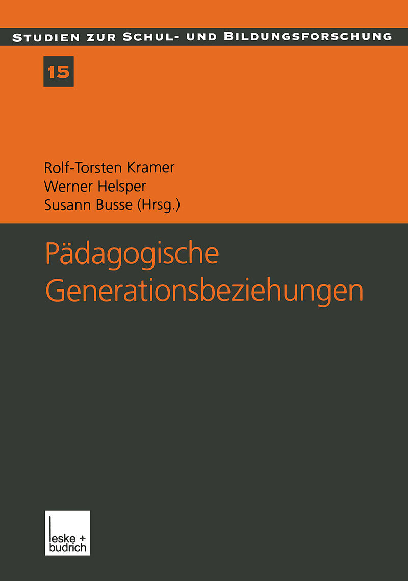 Pädagogische Generationsbeziehungen