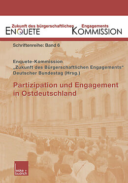 Kartonierter Einband Partizipation und Engagement in Ostdeutschland von 