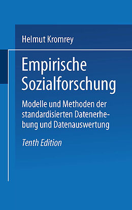 Kartonierter Einband Empirische Sozialforschung von Helmut Kromrey