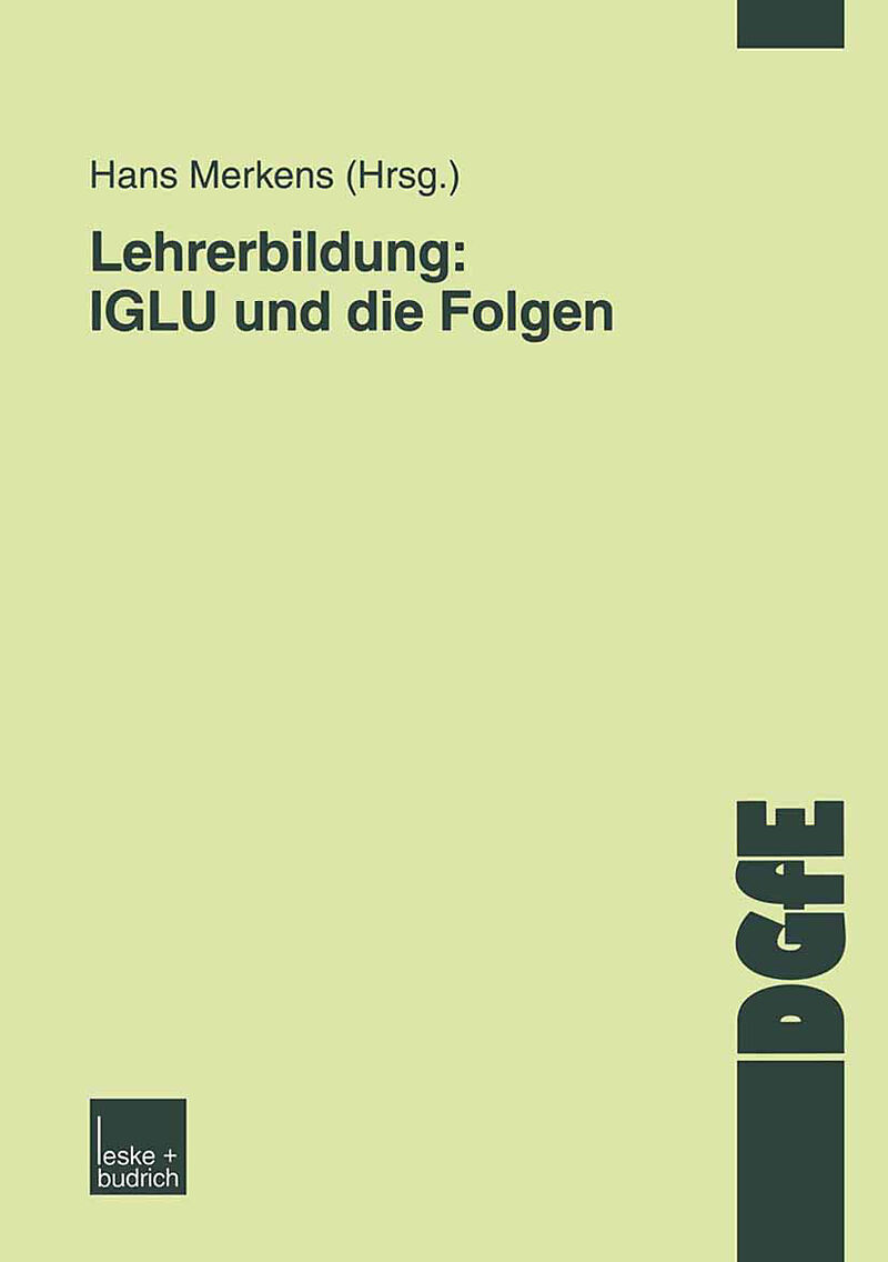 Lehrerbildung: IGLU und die Folgen