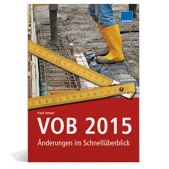VOB 2015 - Änderungen im Schnellüberblick