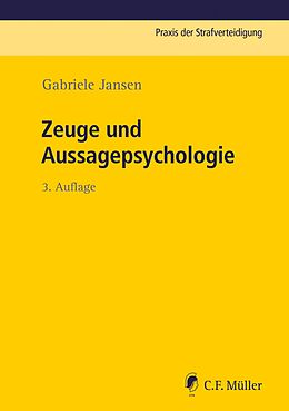 E-Book (epub) Zeuge und Aussagepsychologie von Gabriele Jansen