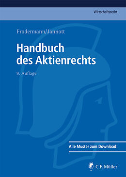 Fester Einband Handbuch des Aktienrechts von Sebastian Becker, LL.M., Christoph von von Eiff, Jürgen Frodermann