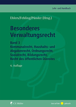 Fester Einband Besonderes Verwaltungsrecht von Michael Fehling, Hermann Pünder