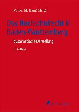 E-Book (epub) Das Hochschulrecht in Baden-Württemberg von Lutz Bölke, Claus Eiselstein, Sabine Faisst