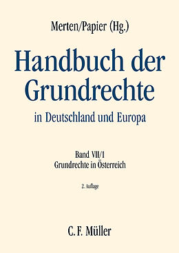 Leinen-Einband Handbuch der Grundrechte in Deutschland und Europa von Gerhard Baumgartner, Harald Eberhard, Daniel Ennöckl LL.M.