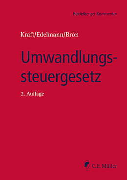 Fester Einband Umwandlungssteuergesetz von Swen Oliver Bäuml, Oliver Braatz, Martin Brenncke, LL.M.