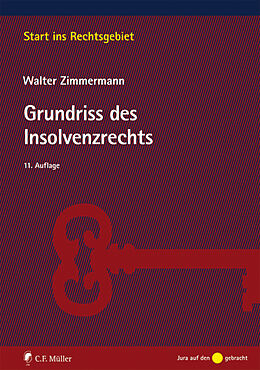 Kartonierter Einband Grundriss des Insolvenzrechts von Walter Zimmermann