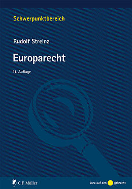 Kartonierter Einband Europarecht von Rudolf Streinz