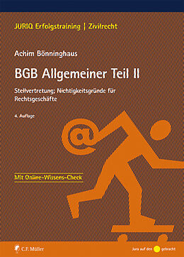 Kartonierter Einband BGB Allgemeiner Teil II von Achim Bönninghaus