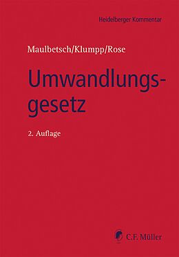 E-Book (epub) Umwandlungsgesetz von Roman A. Becker, Ulla Findeisen, Hansjörg Frenz LL.M.