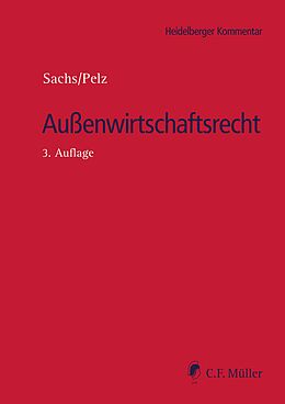 E-Book (epub) Außenwirtschaftsrecht von Tobias Valentin Abersfelder, Regan K. Alberda, Katrin Arend