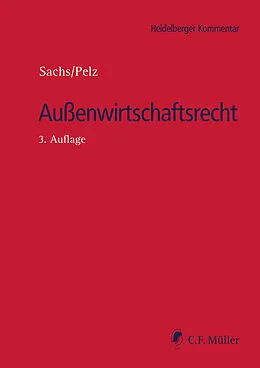 E-Book (epub) Außenwirtschaftsrecht von Tobias Abersfelder, Regan K. Alberda, Katrin Arend