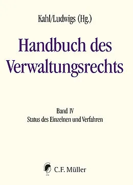 E-Book (epub) Handbuch des Verwaltungsrechts von Ivo Appel, Hartmut Bauer, Martin Burgi