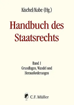 E-Book (epub) Handbuch des Staatsrechts - Neuausgabe von Ino Augsberg, Frauke Brosius-Gersdorf, Udo Di Fabio
