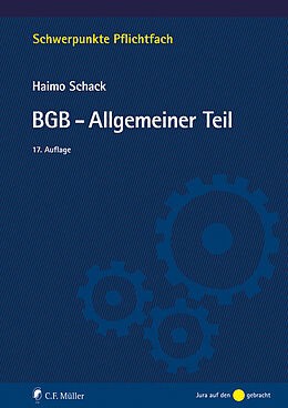 Kartonierter Einband BGB-Allgemeiner Teil von Haimo Schack