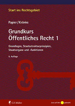 E-Book (epub) Grundkurs Öffentliches Recht 1 von Hans-Jürgen Papier, Christoph Krönke