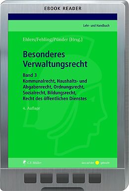 E-Book (epub) Besonderes Verwaltungsrecht von Michael Fehling, Hermann Pünder