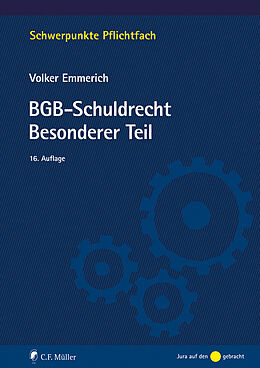 Kartonierter Einband BGB-Schuldrecht Besonderer Teil von Volker Emmerich