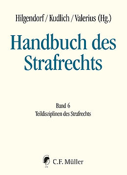 Fester Einband Handbuch des Strafrechts von 