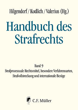 Fester Einband Handbuch des Strafrechts von 