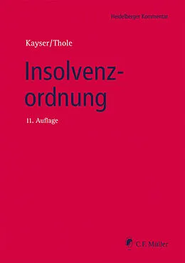 E-Book (epub) Insolvenzordnung von Christian Brünkmans, Peter Depré, Susanne Dornblüth