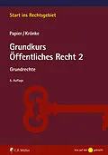 E-Book (epub) Grundkurs Öffentliches Recht 2 von Hans-Jürgen Papier, Christoph Krönke