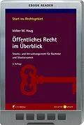 E-Book (epub) Öffentliches Recht im Überblick von Volker M. Haug