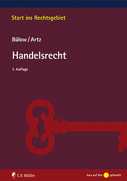 Kartonierter Einband Handelsrecht von Peter Bülow, Markus Artz