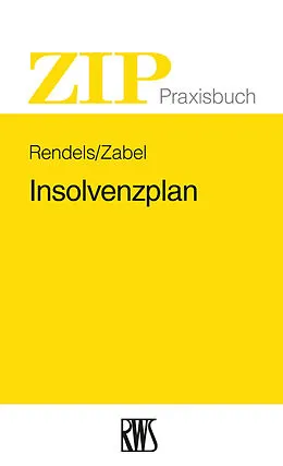 E-Book (epub) Insolvenzplan von Dietmar Rendels, Karsten Zabel
