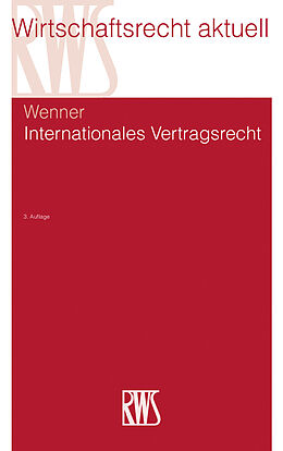 E-Book (epub) Internationales Vertragsrecht von Christian Wenner