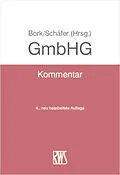 E-Book (epub) GmbHG von Reinhard Bork, Carsten Schäfer