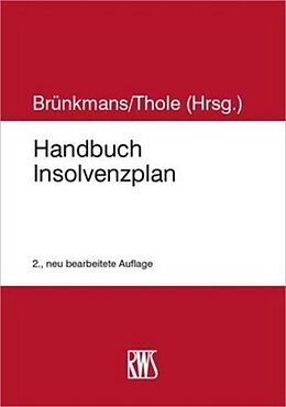 Fester Einband Handbuch Insolvenzplan von 