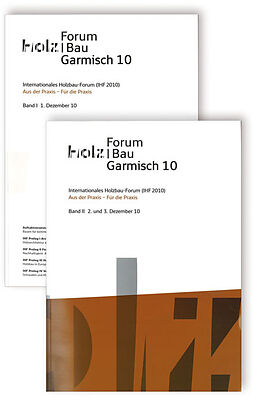 Kartonierter Einband 16. Internationales Holzbau-Forum. 2 Bd von 