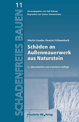 E-Book (pdf) Schäden an Außenmauerwerk aus Naturstein von Martin Sauder, Renate Schloenbach