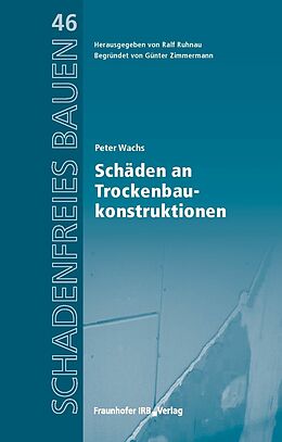 E-Book (pdf) Schäden an Trockenbaukonstruktionen von Peter Wachs