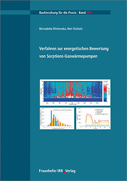 Kartonierter Einband Verfahren zur energetischen Bewertung von Sorptions-Gaswärmepumpen von Bernadetta Winiewska, Bert Oschatz