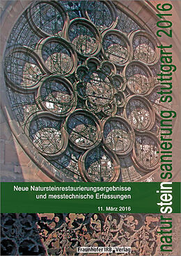 Kartonierter Einband Natursteinsanierung Stuttgart 2016 von 
