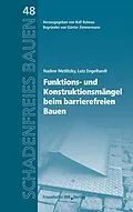 E-Book (pdf) Barrierefreies Bauen - Funktions- und Konstruktionsmängel von Nadine Metlitzky, Lutz Engelhardt