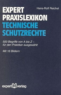Kartonierter Einband expert Praxislexikon Technische Schutzrechte von Hans R. Reichel