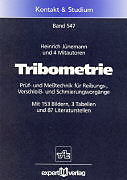 Fester Einband Tribometrie von Heinrich Jünemann