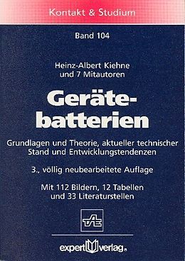 Kartonierter Einband Gerätebatterien von Heinz A. Kiehne