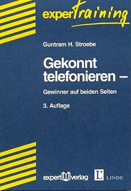 Kartonierter Einband Gekonnt Telefonieren von Guntram H. Stroebe