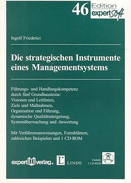 Kartonierter Einband Die strategischen Instrumente eines Managementsystems von Ingolf Friederici