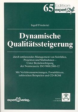 Kartonierter Einband Dynamische Qualitätssteigerung von Ingolf Friederici